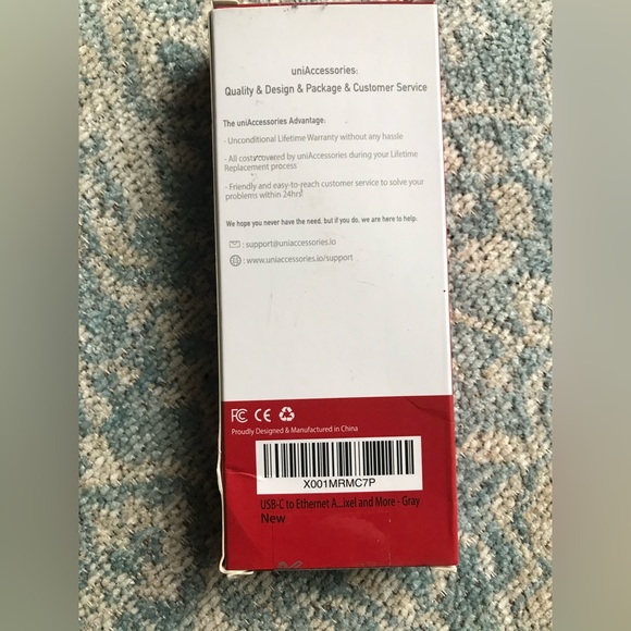 UNI USB-c to Ethernet adapter - Picture 1 of 2